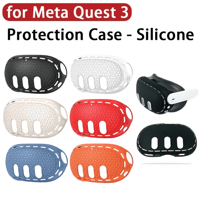 Protectores de Goma Meta Quest 3 detalle visual 3