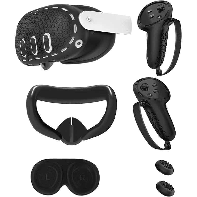 Protectores de Goma Meta Quest 3 view 1