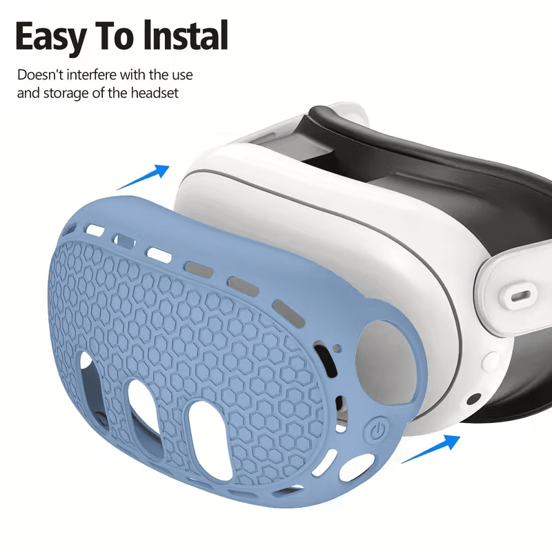 Protectores de Goma Meta Quest 3S detalle visual 3