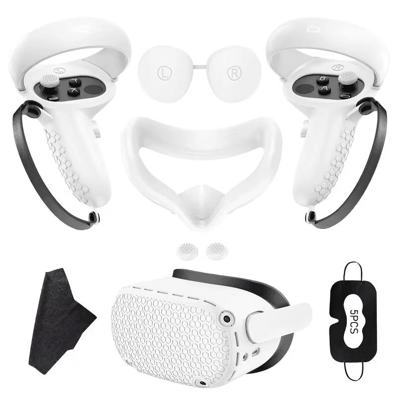 Protectores de Goma Meta Quest 3S view 2