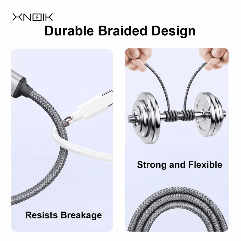 Cable USB-C a USB-C 5 Metros detalle visual 2