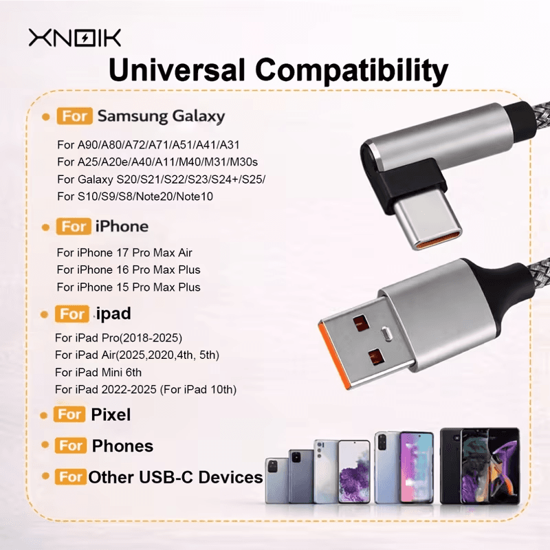 Cable USB-C a USB-C 5 Metros detalle visual 5